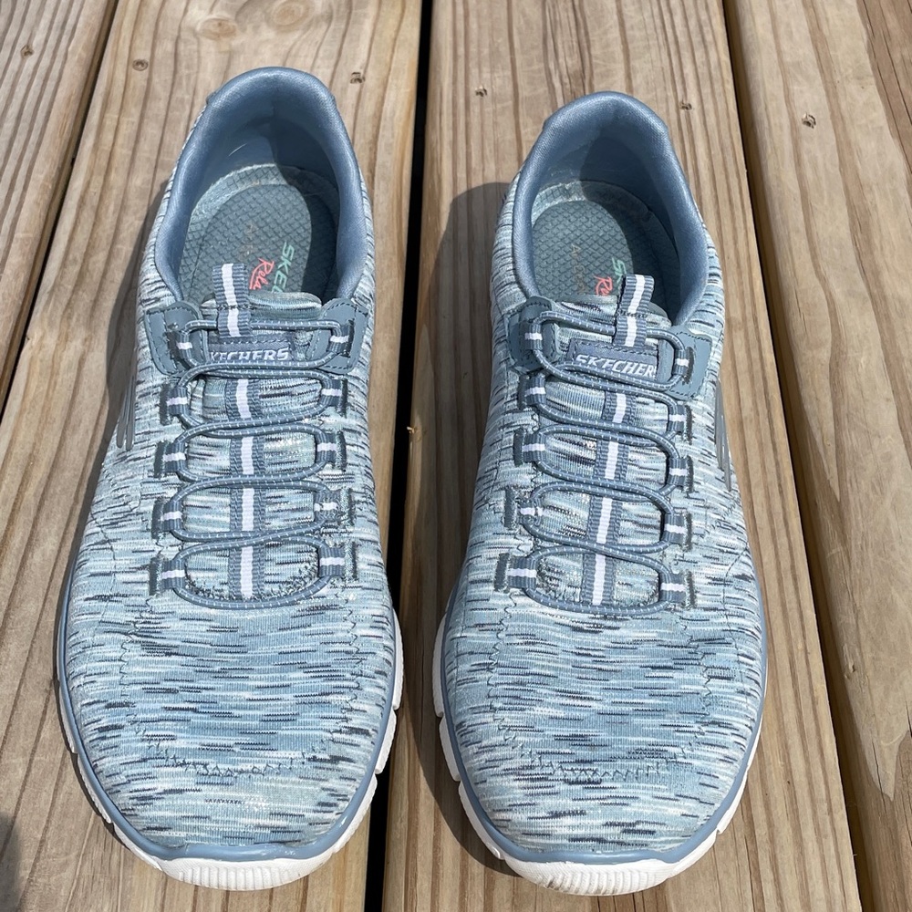 Skechers Relaxed Fit Women’s Blue Athletic Shoes